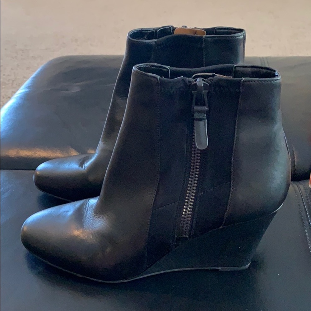Via Spiga black bootie. Brand new in box.